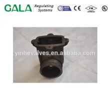 Most popular casting ductile iron/grey iron gate valve body parts